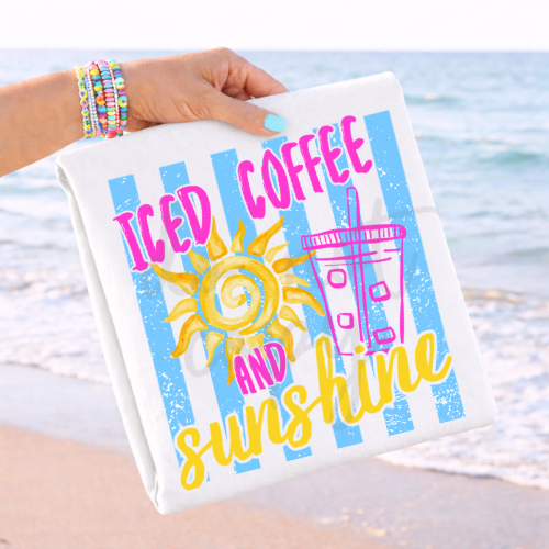 Parker & Jo™ Original Design | Iced Coffee & Sunshine Graphic Tee