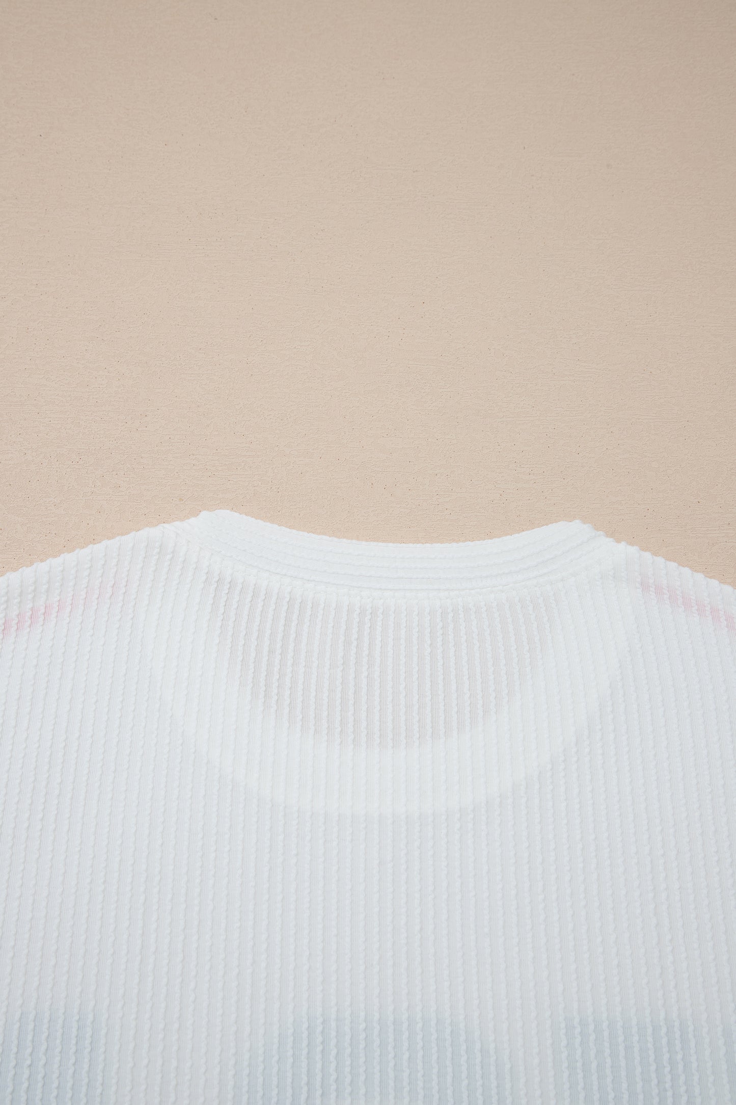 Parker & Jo™ USA American Half Sleeve Loose Ribbed Top