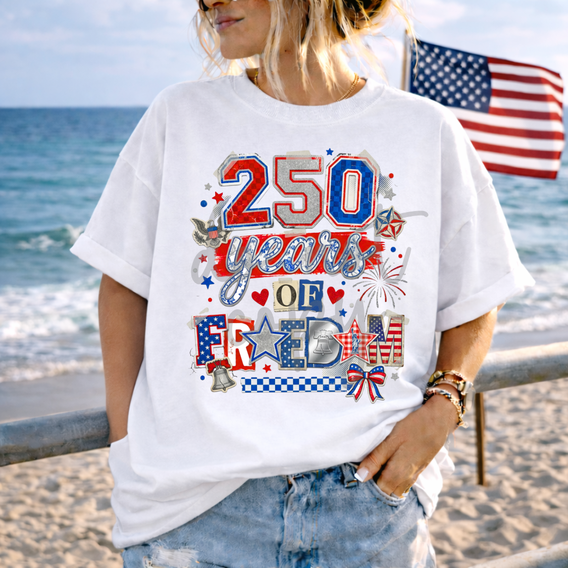 Parker & Jo™ Original Design | 250 Years of Freedom Graphic Tee