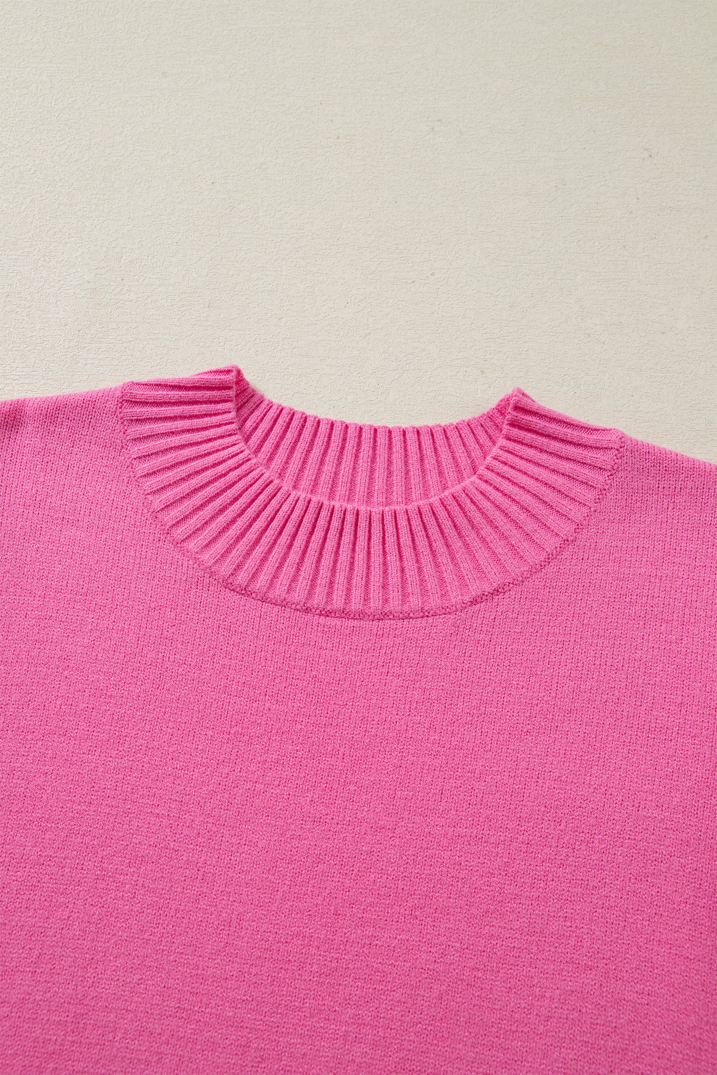 Parker & Jo™ Pink Ruffle Short Sleeve Sweater