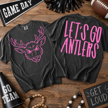 Parker & Jo™ Original Design | Pink Out Mascot Comfort Colors Pepper Tee Shirt