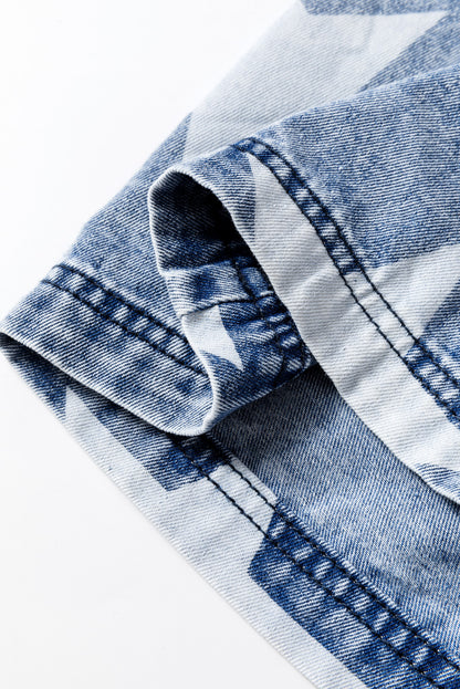 Parker & Jo™ Star Drawstring Wide Leg Jeans