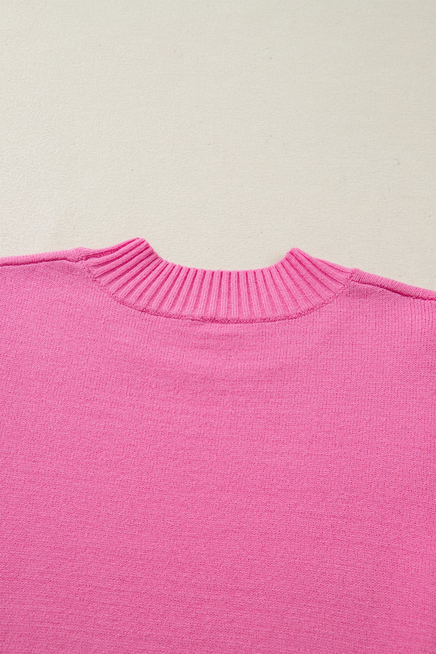 Parker & Jo™ Pink Ruffle Short Sleeve Sweater