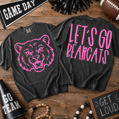 Parker & Jo™ Original Design | Pink Out Mascot Comfort Colors Pepper Tee Shirt