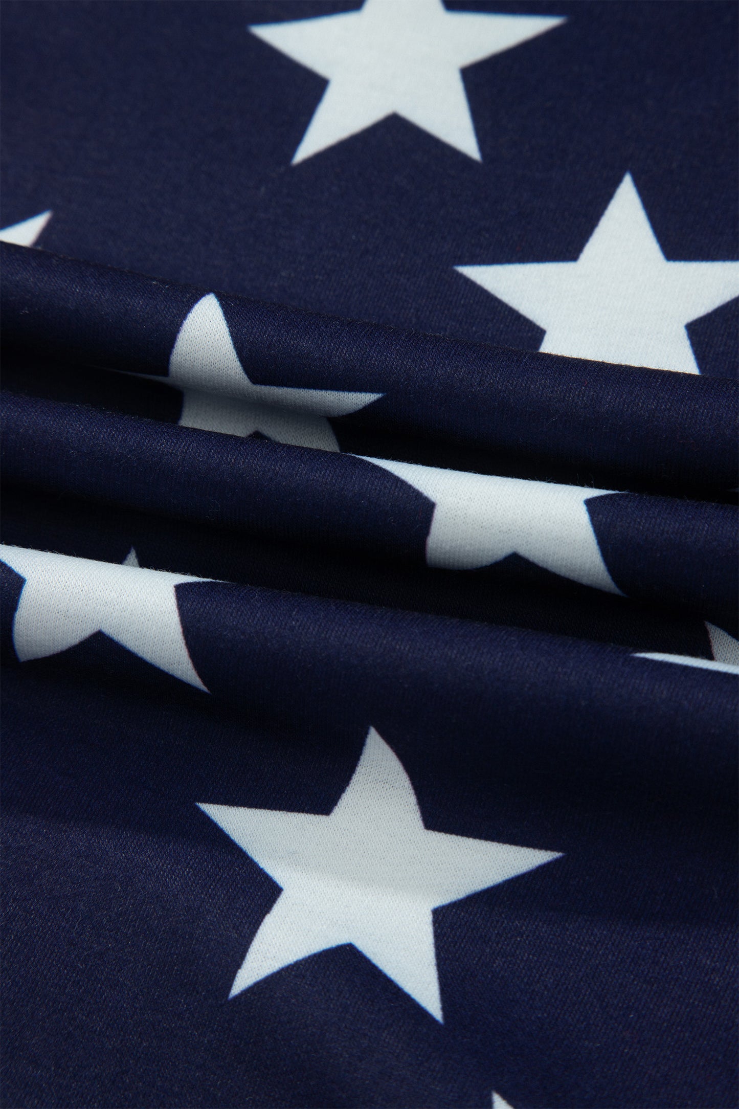 Parker & Jo™  American Flag Zipped Collar Oversized Sweatshirt