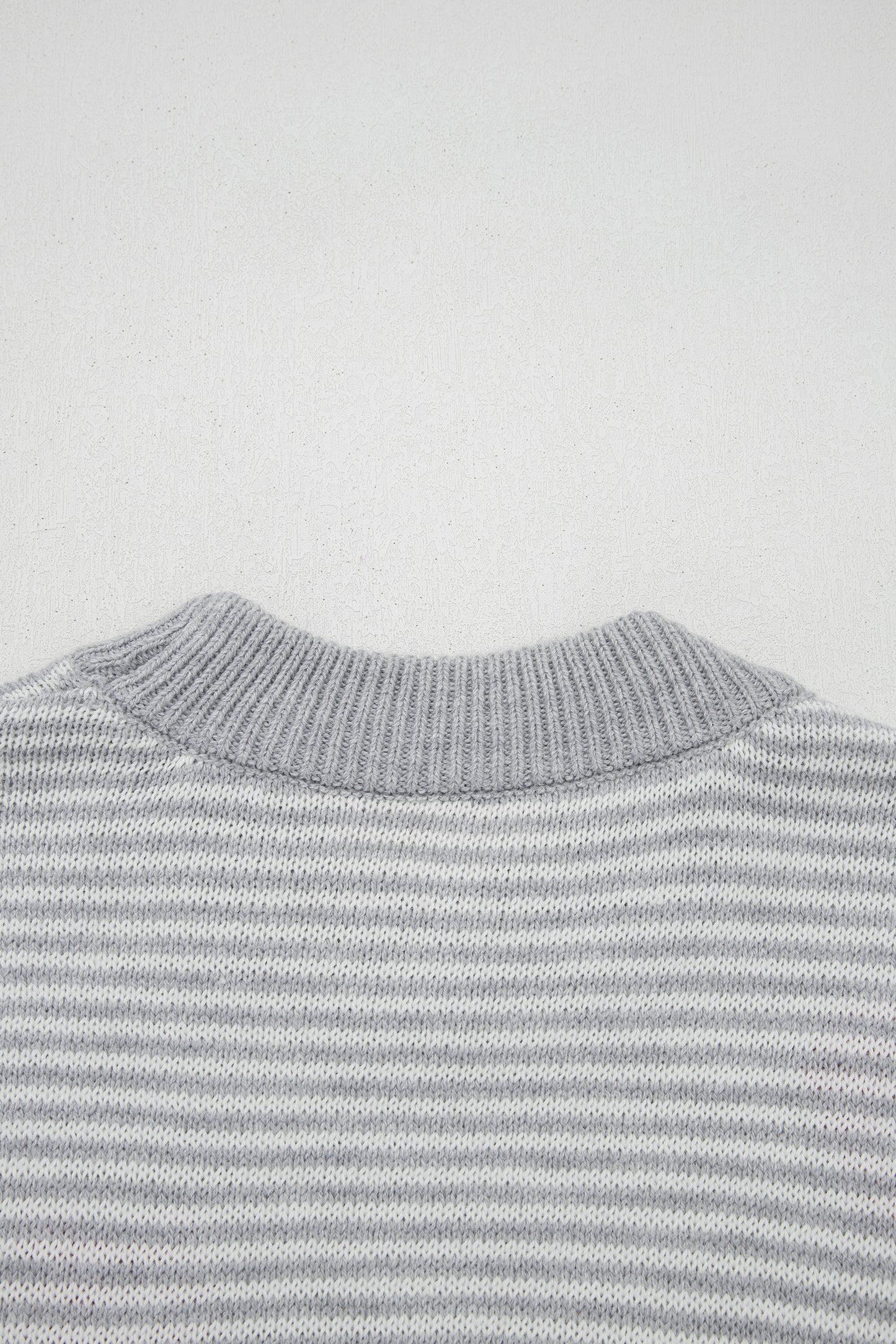 Parker & Jo™ Gray Red Heart Valentine Knit Sweater
