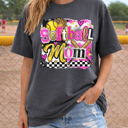 Parker & Jo™ Original Design | Softball Mom Graphic Tee